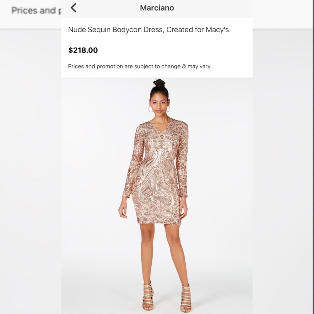 Sequin Bodycon Dress